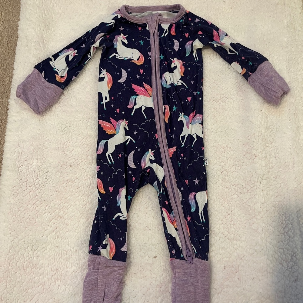 Little Sleepies Magical Unicorn Footie Pajama